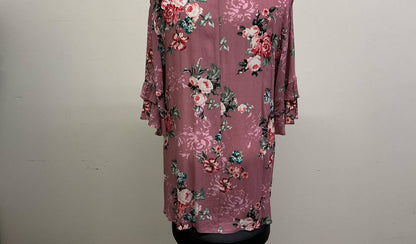 Women's Half Sleeve Top With Ruffles Top
