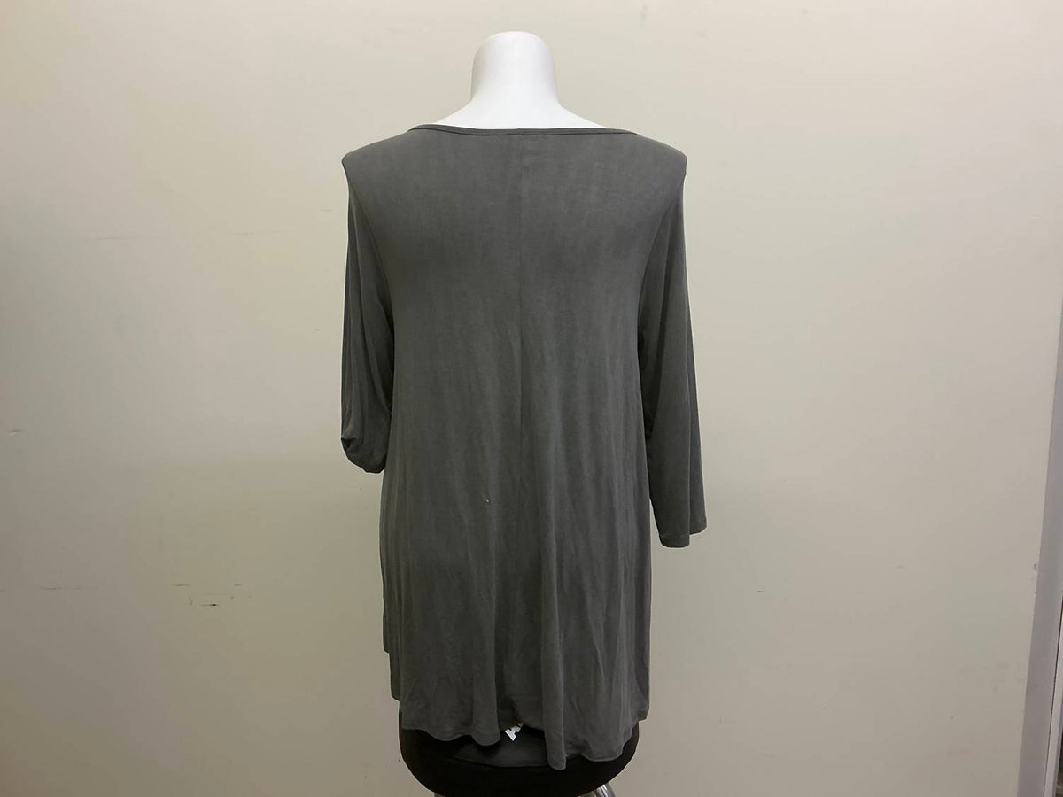 Women's Long Sleeve Shirt With Cross In Front