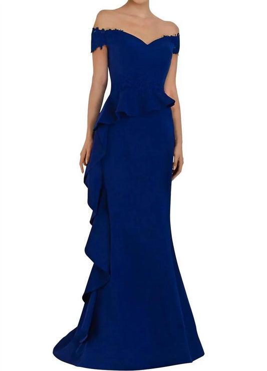 Off Shoulder Ruffle Dress