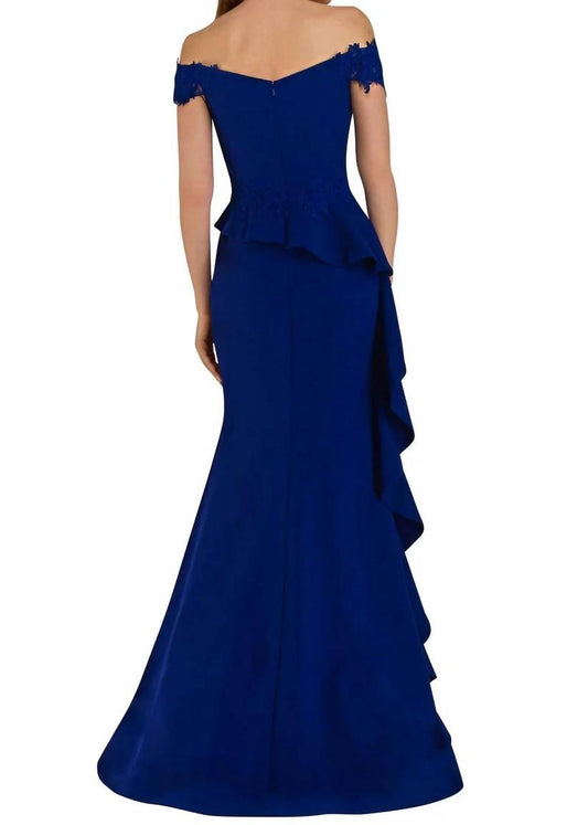 Off Shoulder Ruffle Dress