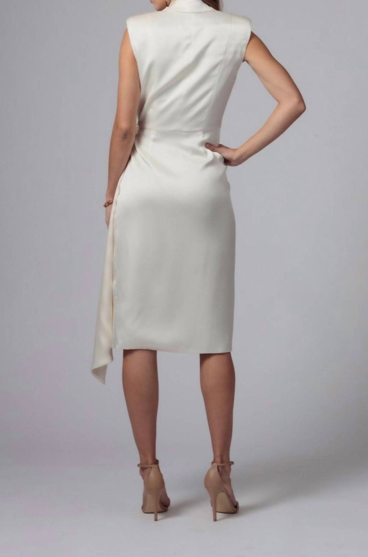 Gino Belted Midi Dress