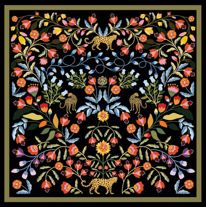 Women's Night Imagination Double Sided Silk Scarf