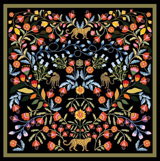 Women's Night Imagination Double Sided Silk Scarf
