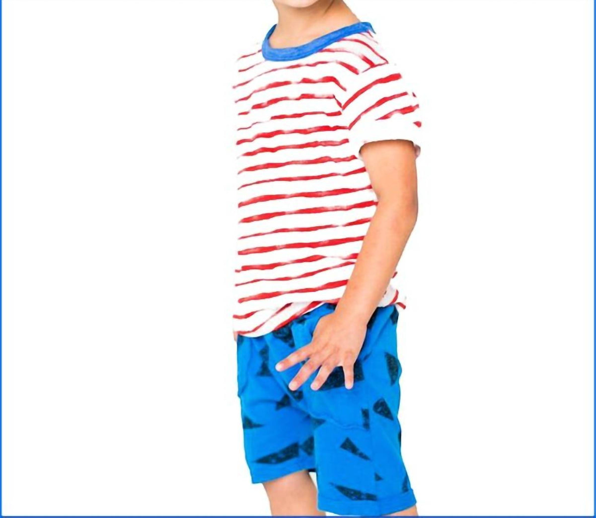 Kids Davis Stripe Tee