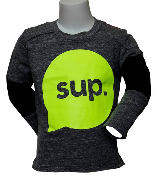 JOAHLOVE Kids Long Sleeve Sup T-shirt in Grey