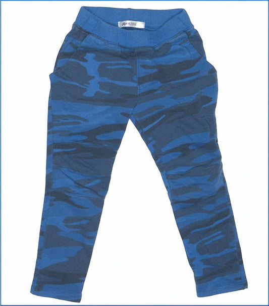 JOAHLOVE Kids Sid Camo Pants in Slate Blue