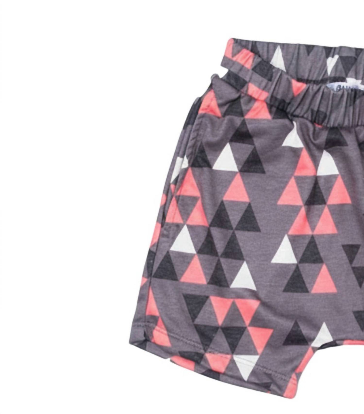 Kids Triangle Print Shorts