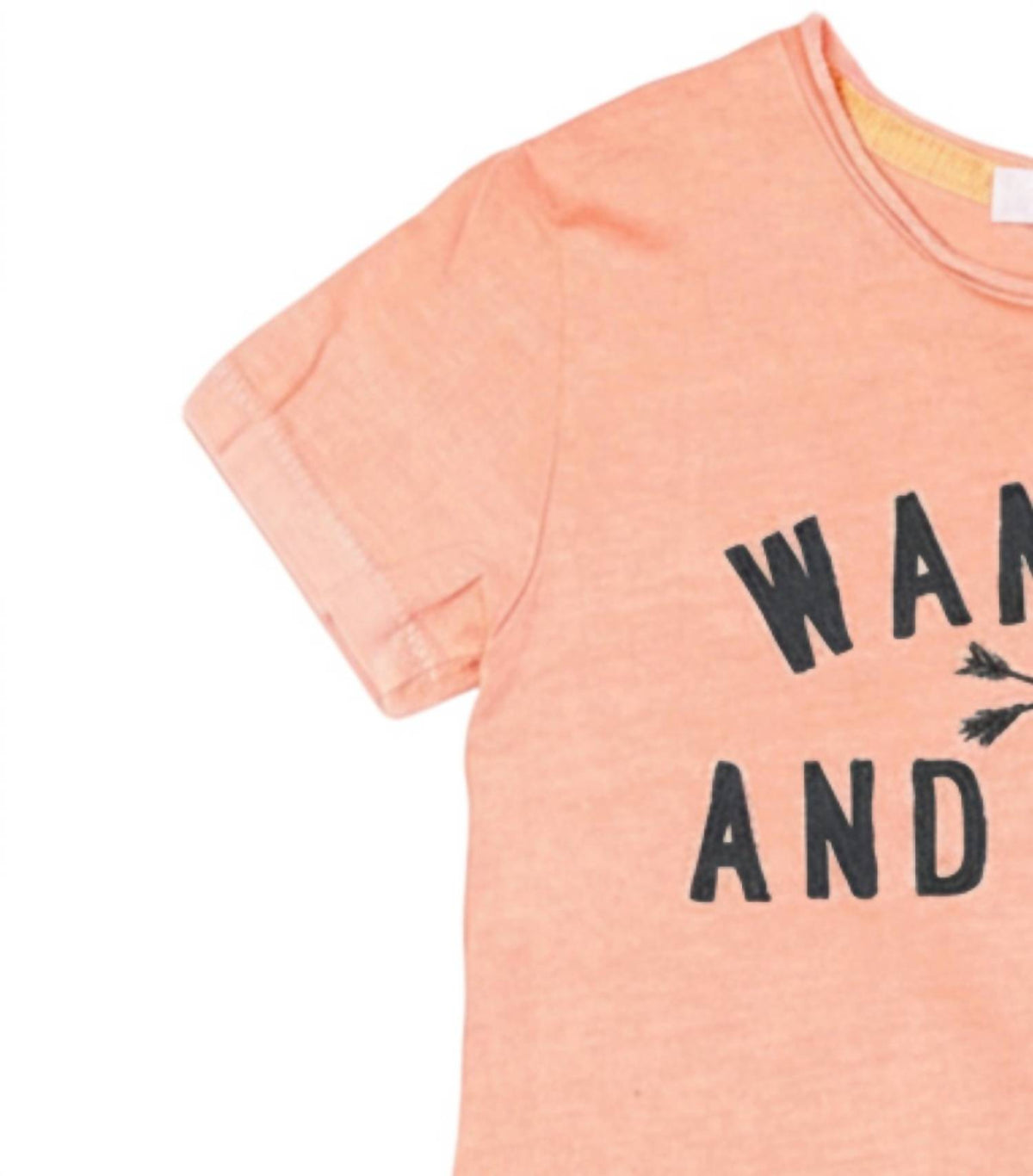 JOAHLOVE Kids Wanted And Wild Jayden T-shirt in Sunset Pink - view 2