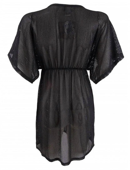 Women's Gofret Dolman Sleeve Tunic Cover-up