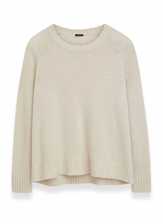 JOSEPH Women's Open Cashmere Sweater in Oat