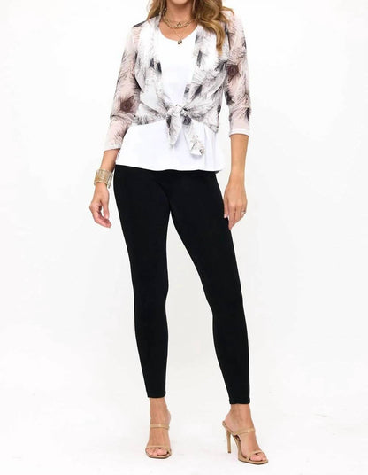Peacock Mesh Romance Open Cardigan