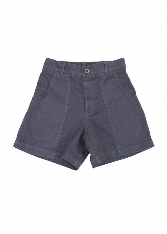 Jungmaven Unisex - Venice High Waist Shorts in Diesel Gray