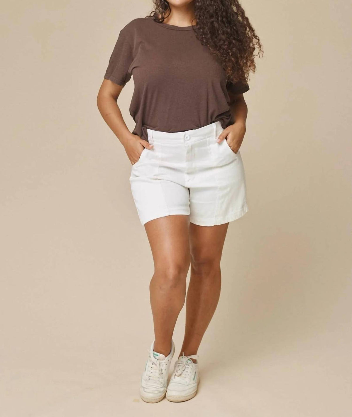 Unisex - Venice High Waist Shorts