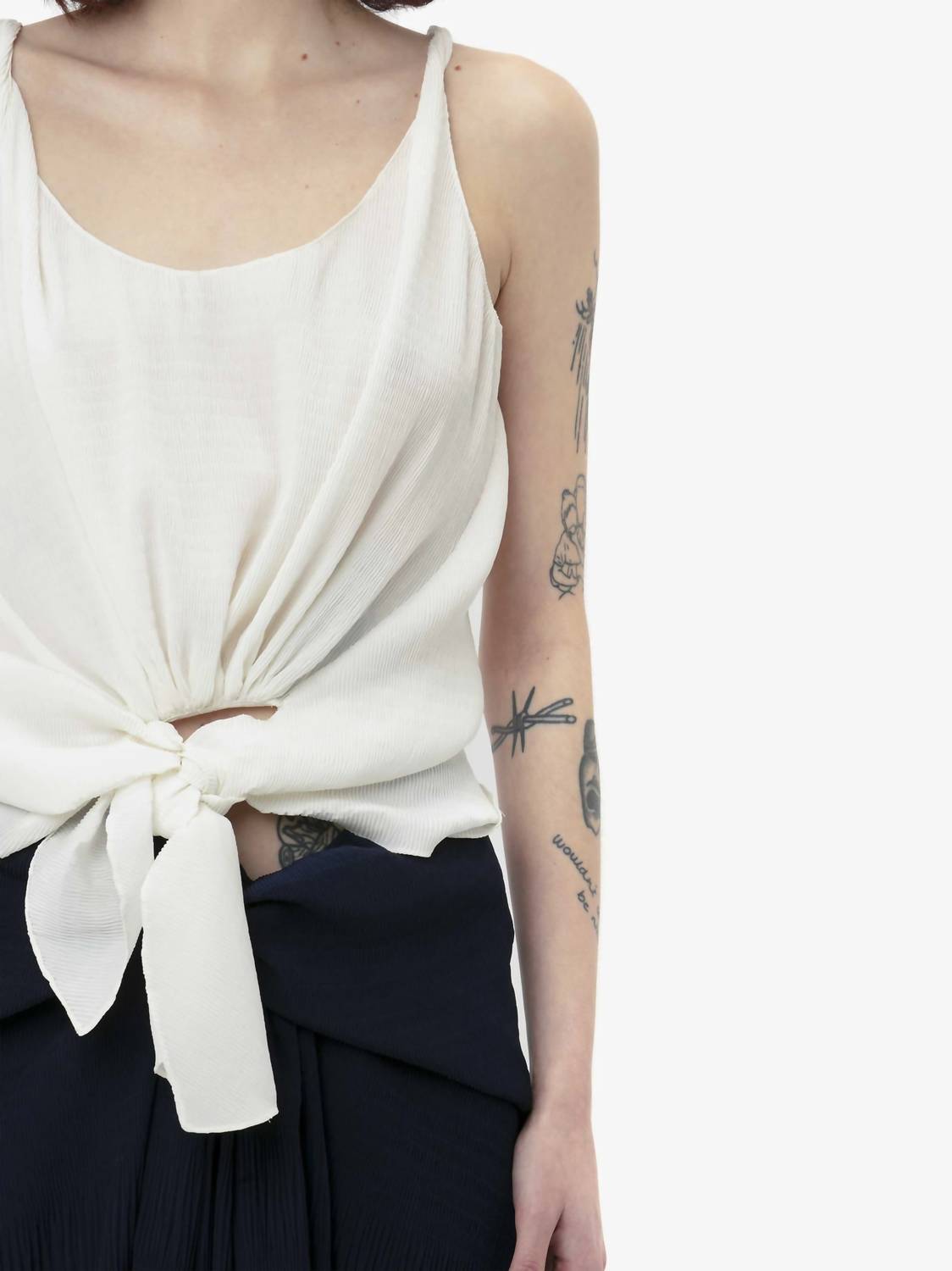 Knotted Strap Top