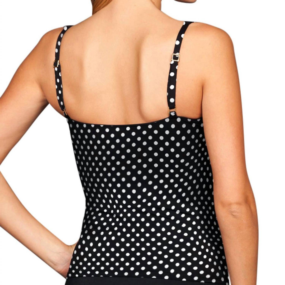 Twist Front Tankini Top