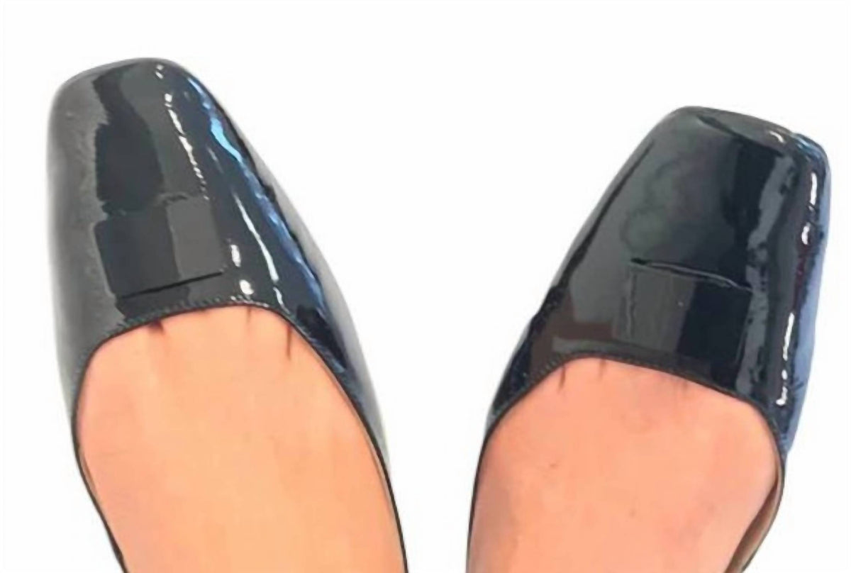 Women Convertible Ballet Flat - Basic Starter Black Heel