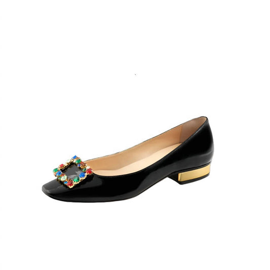 Women Convertible Ballet Flat - Elizabeth Gold Heel