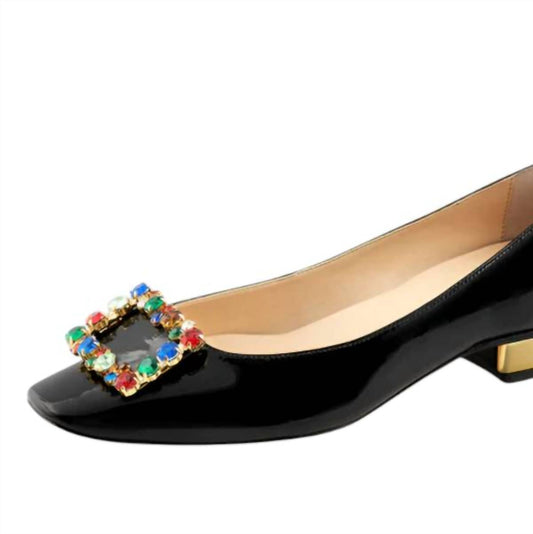 Women Convertible Ballet Flat - Elizabeth Gold Heel
