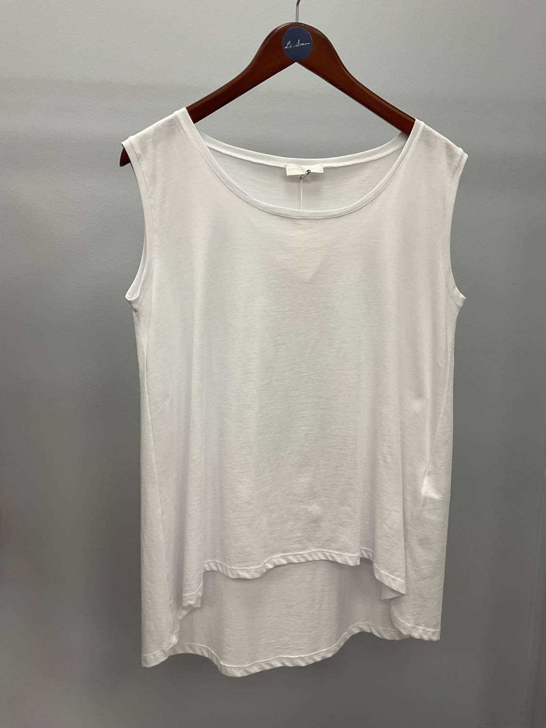 HI/LO COTTON TANK