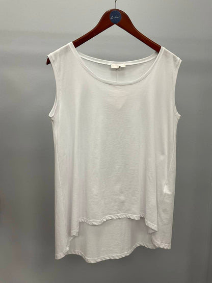 HI/LO COTTON TANK