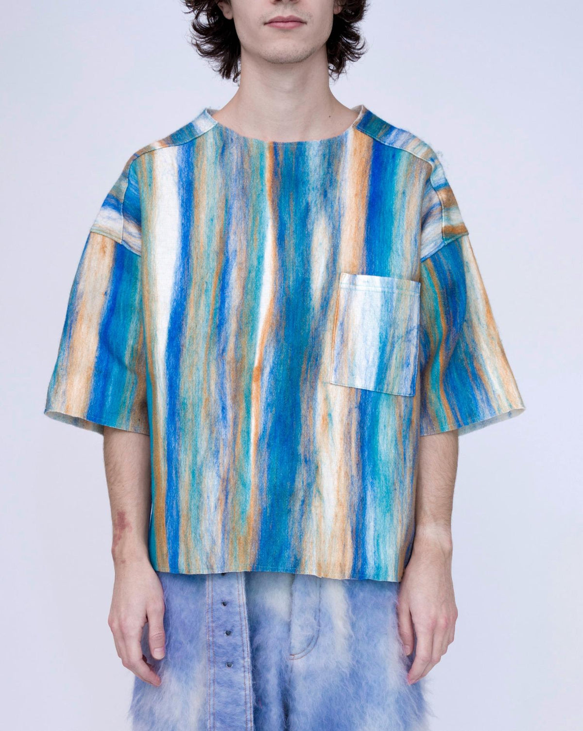 Felt Oversized Shirt