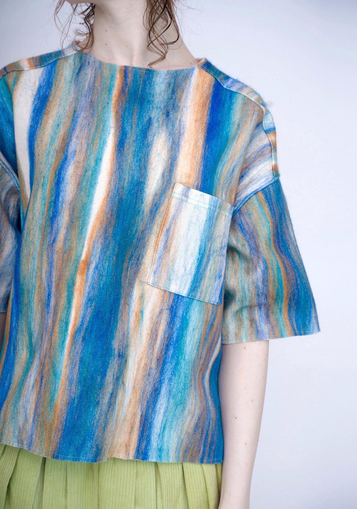 Felt Oversized Shirt