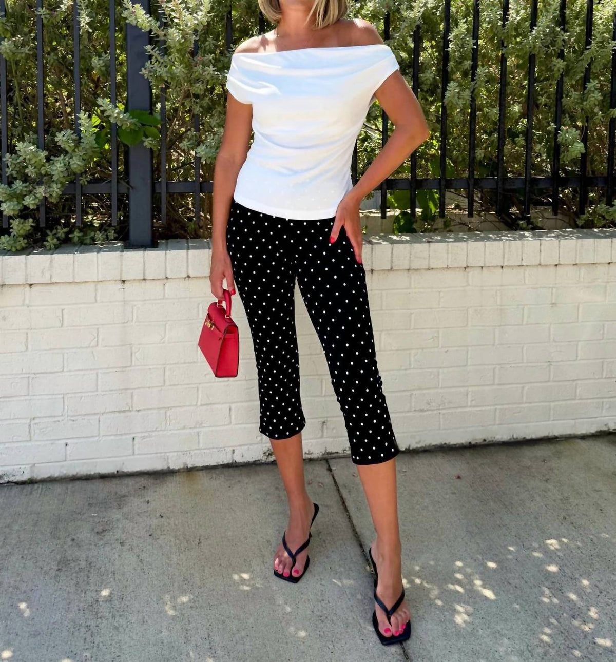 Spot On Capri Pants