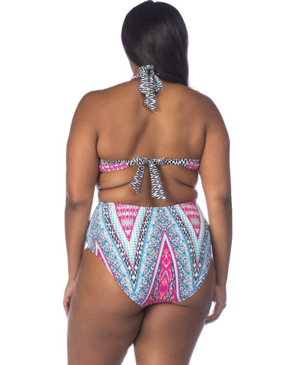 Underwire One Piece Swimsuit - Plus