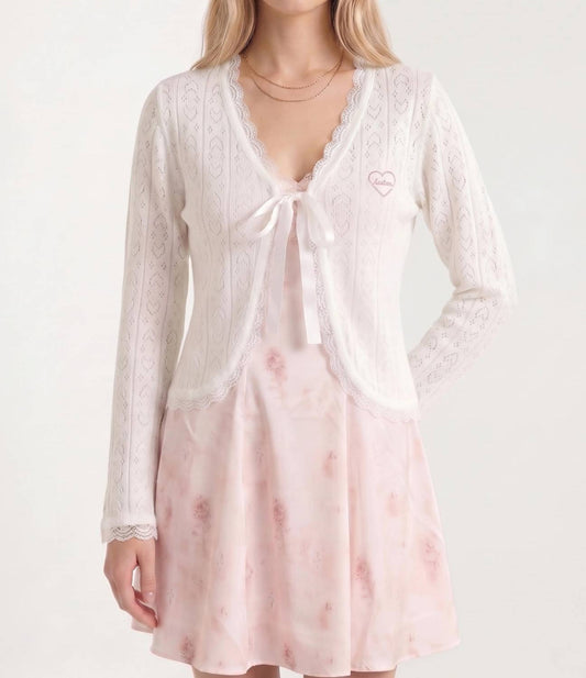 Audrey Long Sleeve V-neck Cardigan