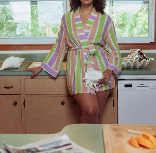 Short Robe With Pockets
