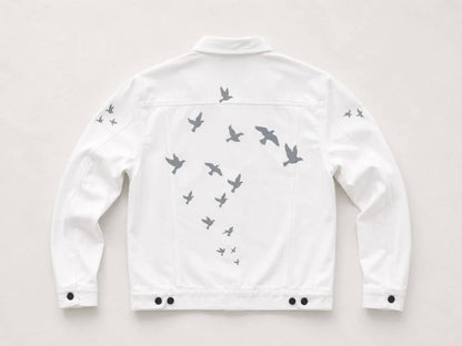 Beach Birds Denim Jacket