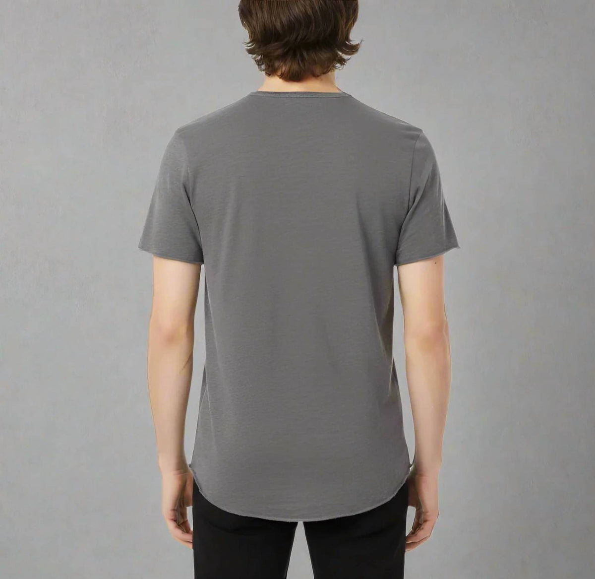 Kinetix Men's Business Not Personal Crewneck Graphic Tee in Charcoal - view 2