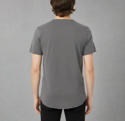 Kinetix Men's Business Not Personal Crewneck Graphic Tee in Charcoal - view 2