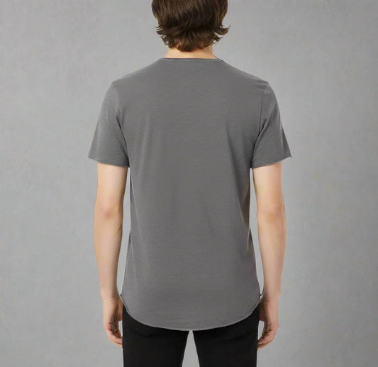 Kinetix Men's Business Not Personal Crewneck Graphic Tee in Charcoal - view 2