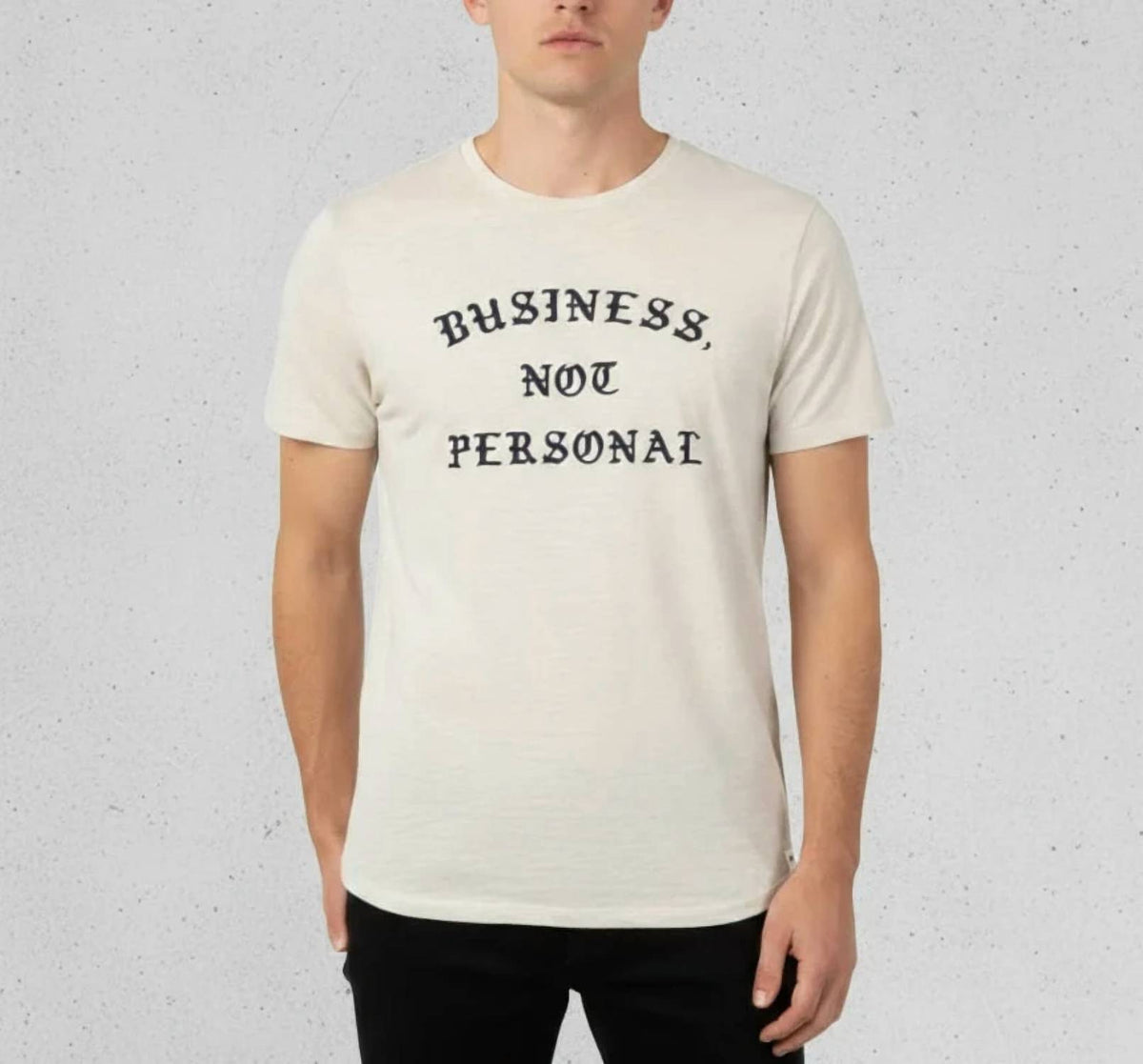 Business Not Personal Crewneck Tee