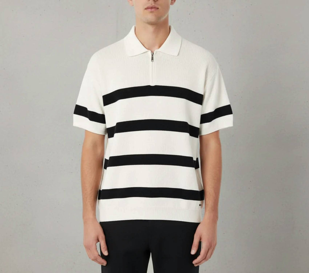 Del Mar Zip Polo Shirt