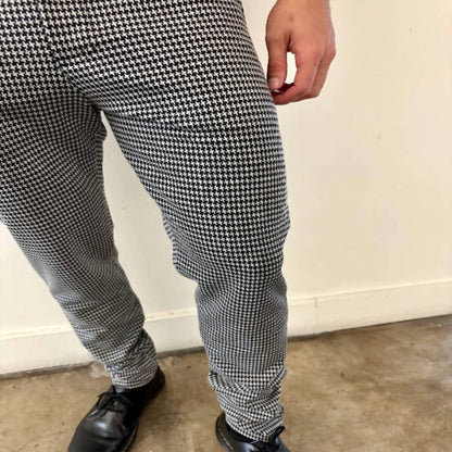 Hound's Tooth Travel Pants