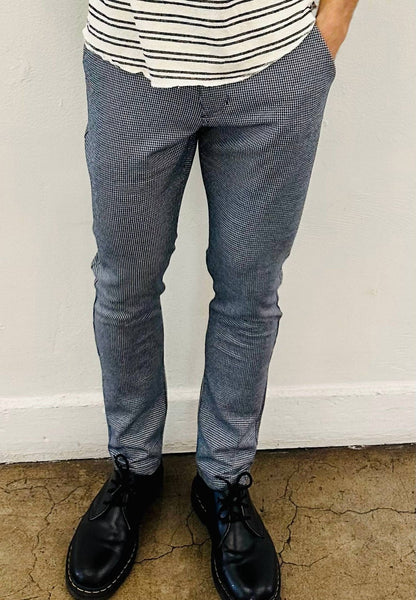 Hound's Tooth Travel Pants