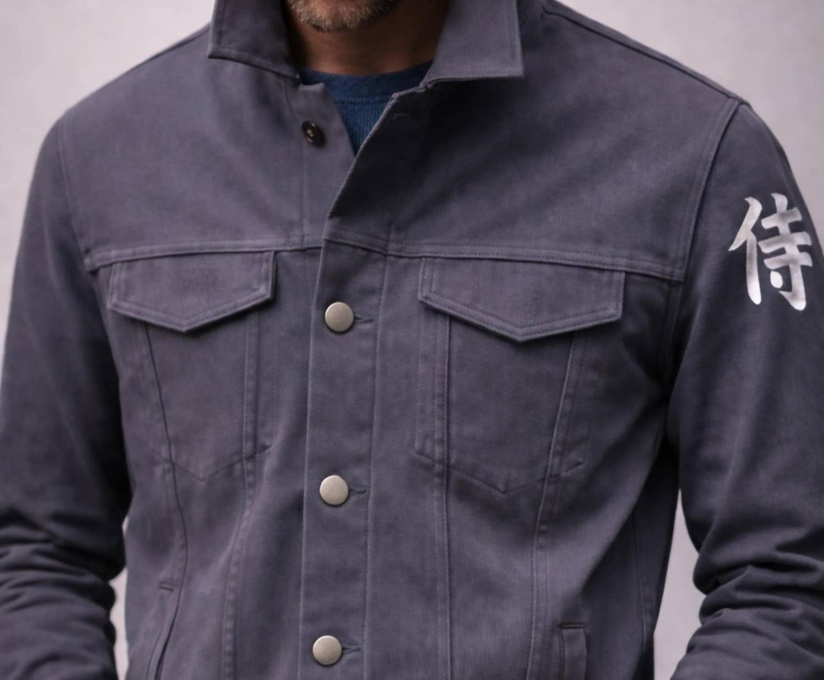 Men's Warrior Kanji Denim Jacket