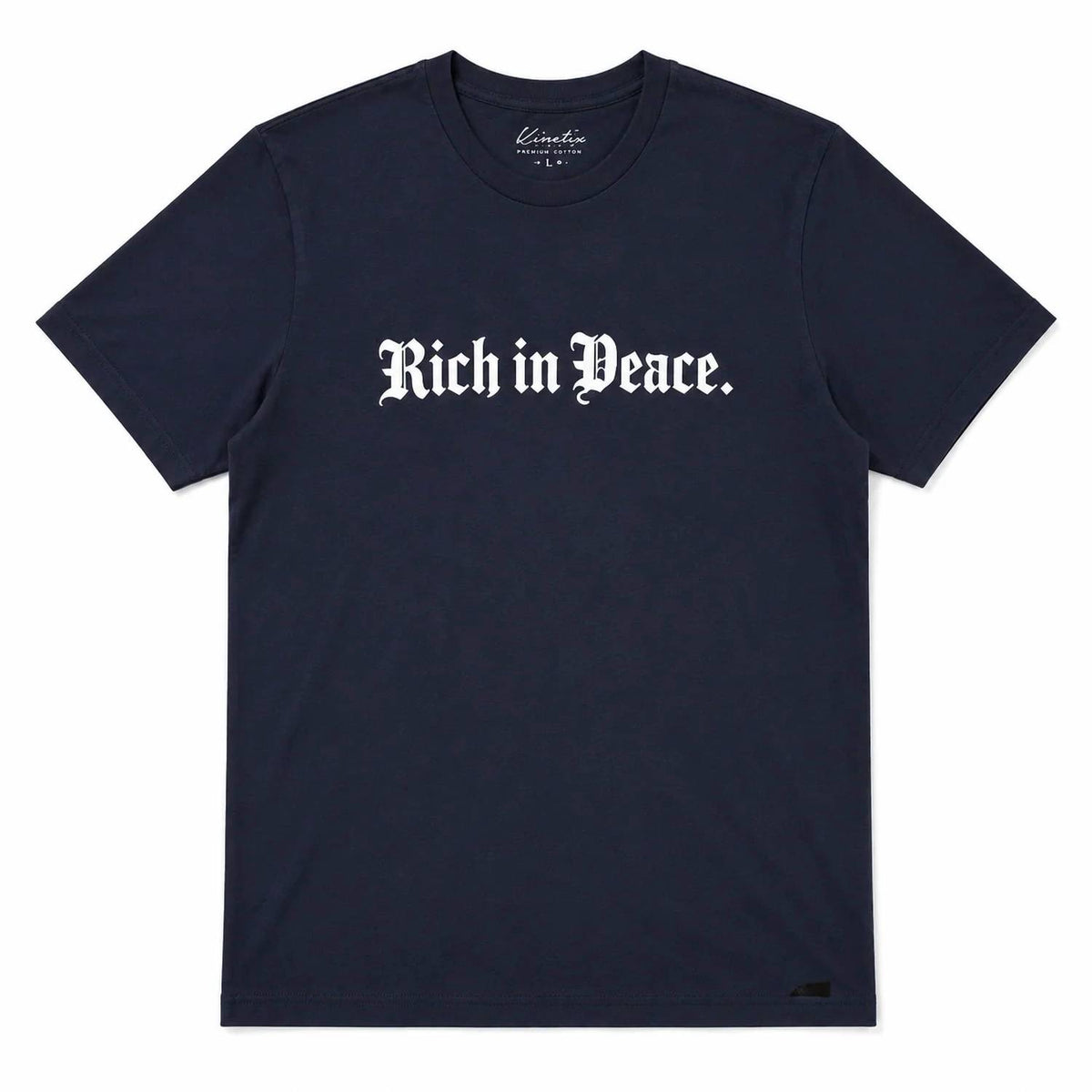 Rich In Peace Organic Tee