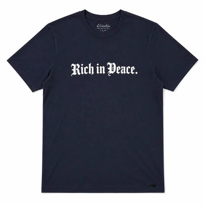 Rich In Peace Organic Tee