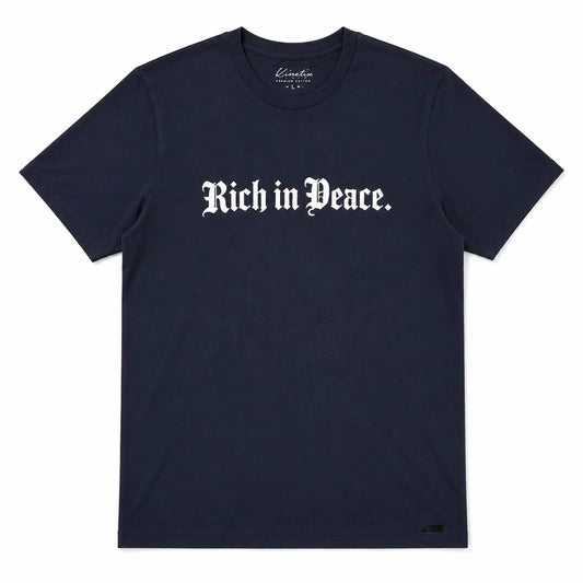 Rich In Peace Organic Tee
