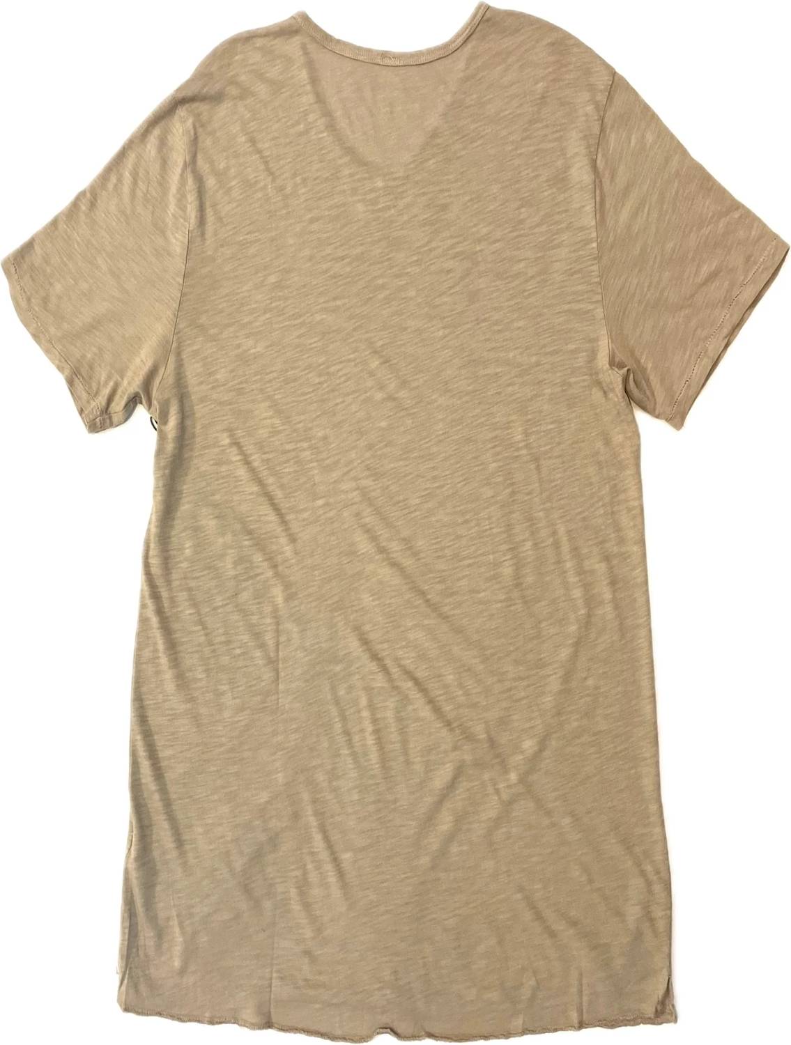 Kinetix Men's Sunday Funday On Our 4 Corners V-neck Graphic Tee in Khaki - view 4