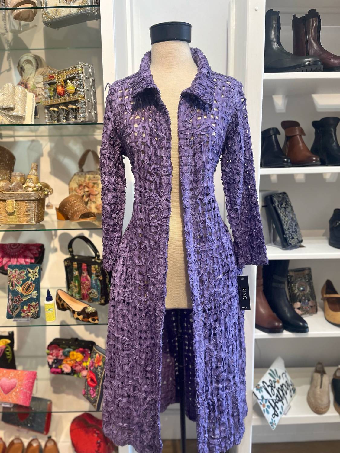 WING LATTICE COAT