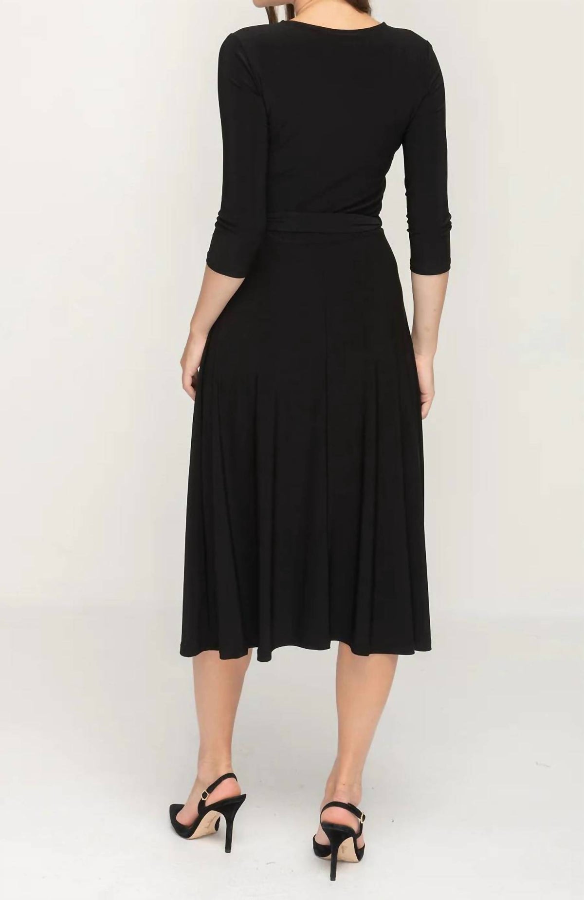 Belted Midi Dress