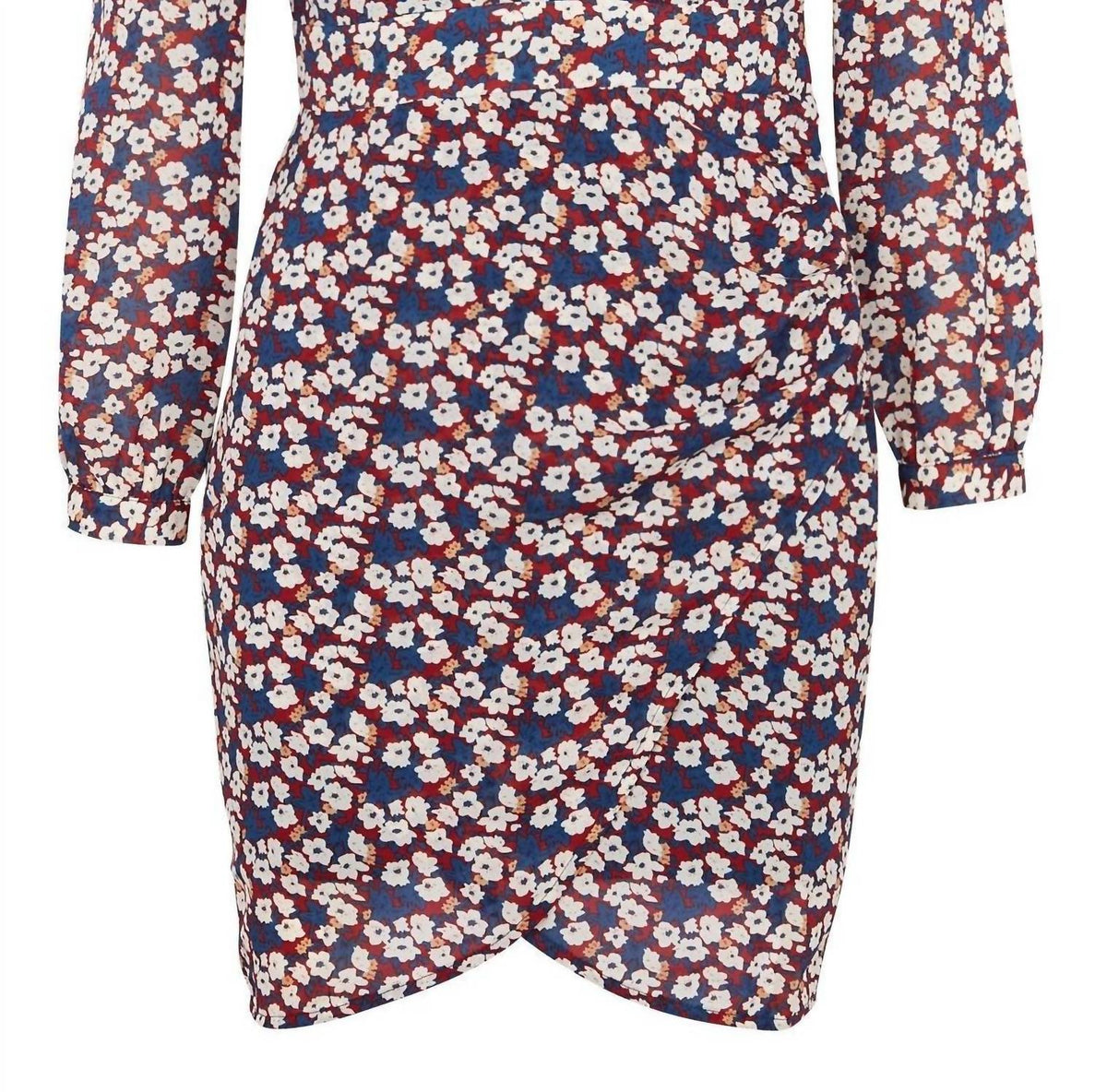 Floral Wrap Dress