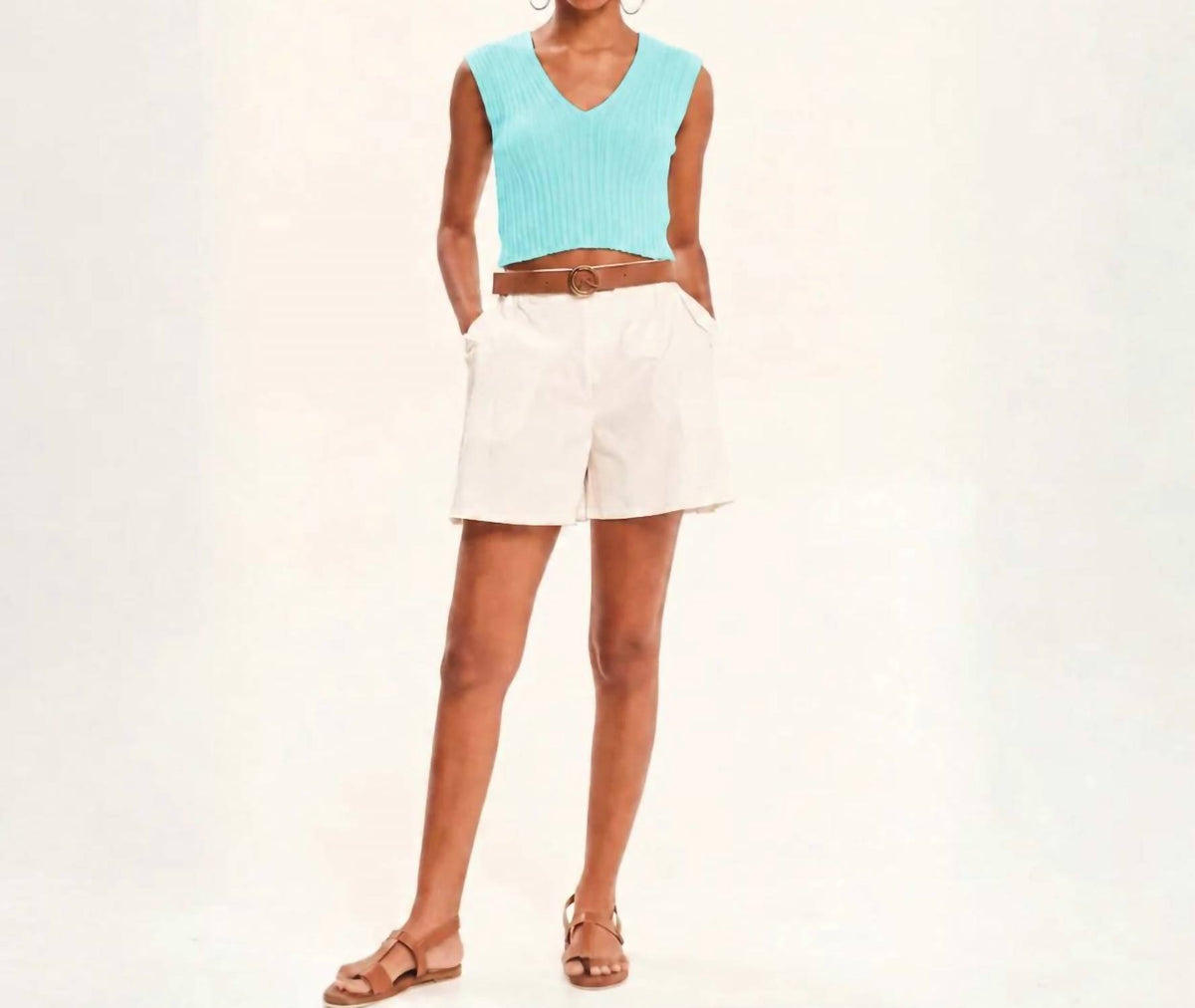 Archetypes Knitted Crop Top