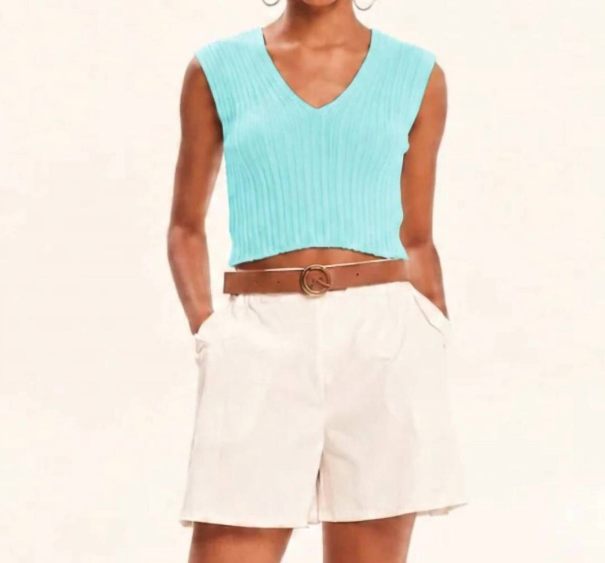 Archetypes Knitted Crop Top