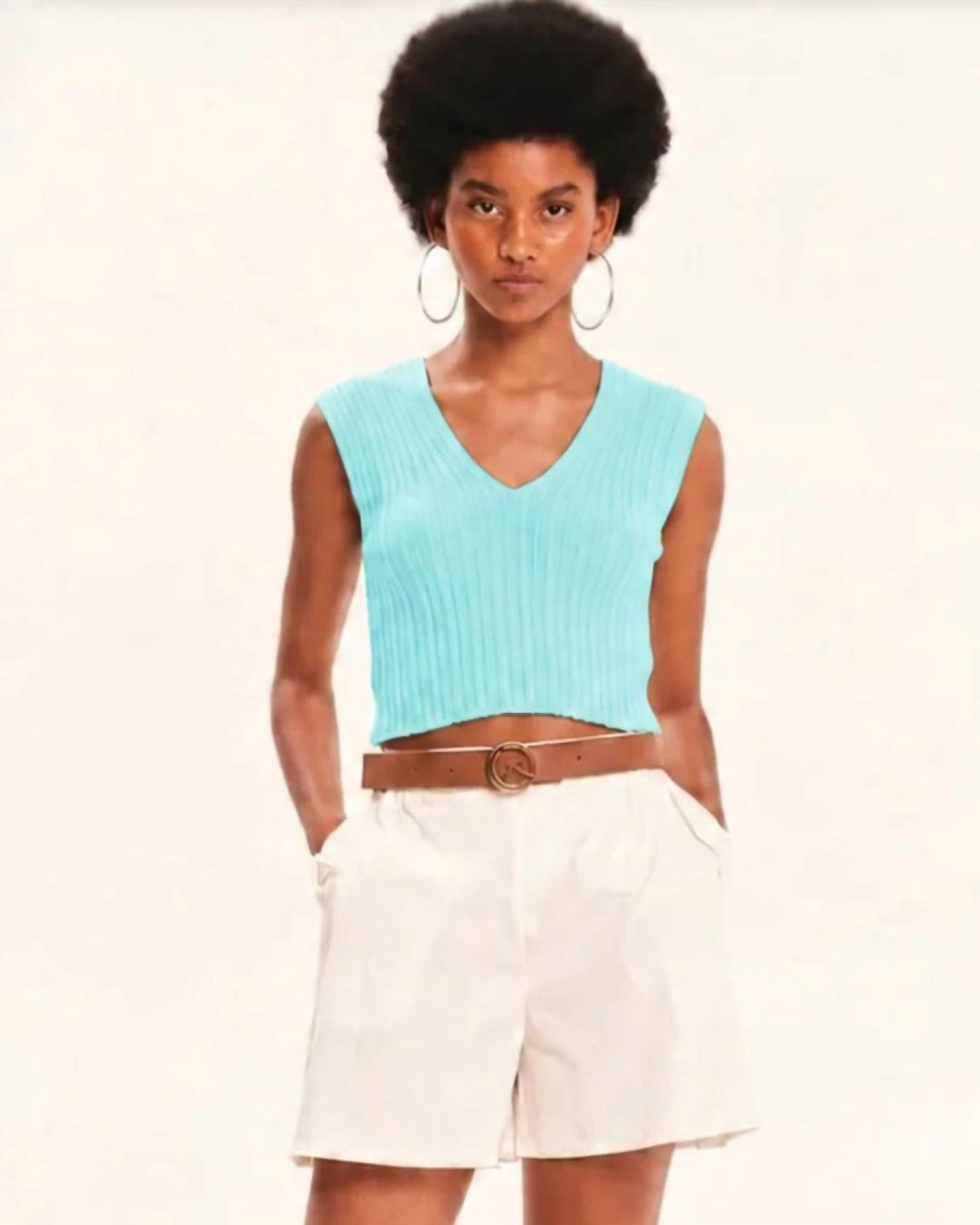 Archetypes Knitted Crop Top