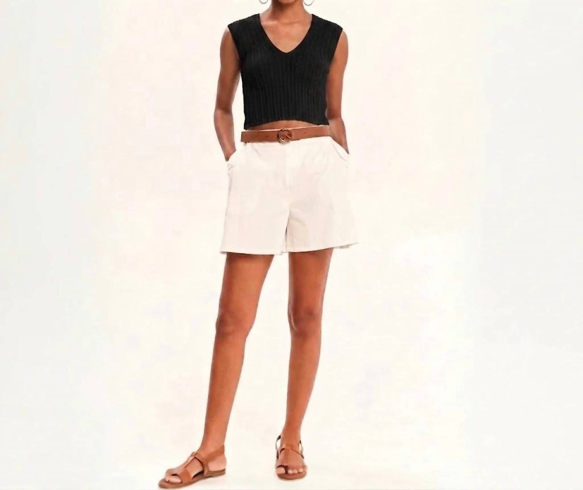 Archetypes Knitted Crop Top